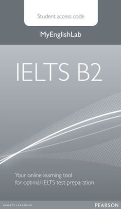 IELTS Global Level B2 MyEnglishLab  Student PIN