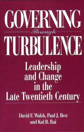 Governing Through Turbulence