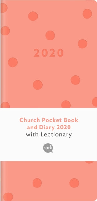 Church Pocket Book and Diary 2020  Spot Blush