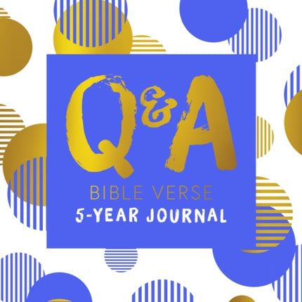 Q  A Bible Verse 5Year Journal Blue Edition