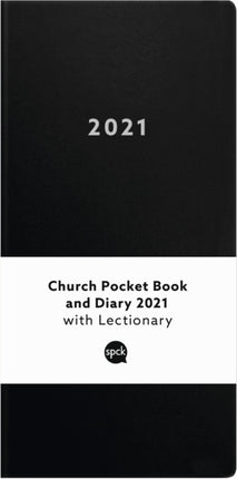 Church Pocket Book and Diary 2021 Black