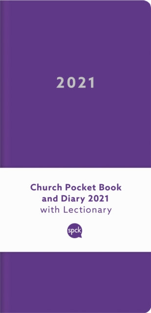 Church Pocket Book and Diary 2021 Purple