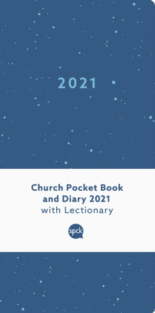 Church Pocket Book and Diary 2021 Blue Sea