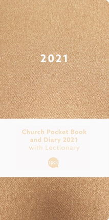 Church Pocket Book and Diary 2021 Bronze