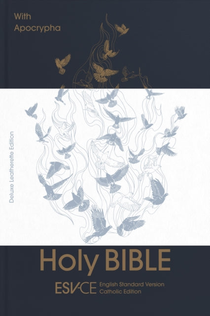 ESV Holy Bible with Apocrypha, Anglicized Deluxe Leatherette Edition: English Standard Version