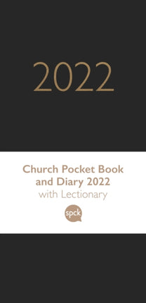 Church Pocket Book and Diary 2022 Black