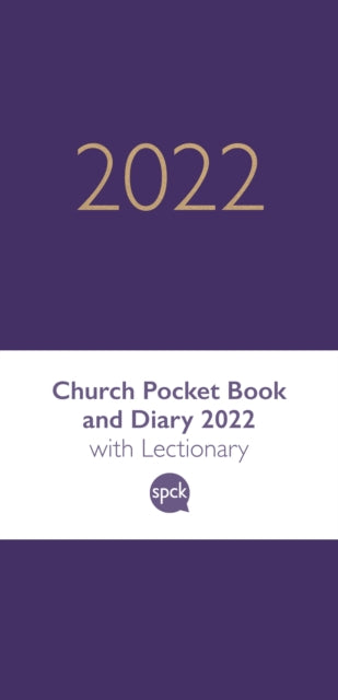 Church Pocket Book and Diary 2022 Soft-tone Purple