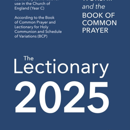 Common Worship Lectionary 2025