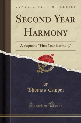 Second Year Harmony