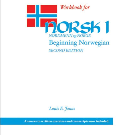 WORKBOOK FOR NORSK NORDMENN OG NORGE 1 BEGINNI