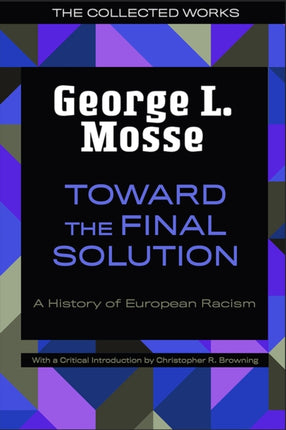Toward the Final Solution  A History of European