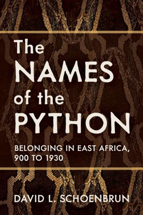The Names of the Python  Belonging in East Africa