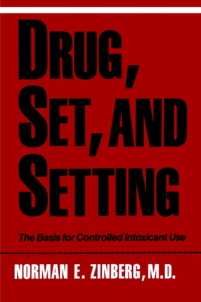 Drug Set and Setting