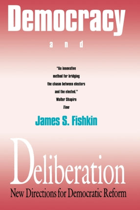 Democracy and Deliberation