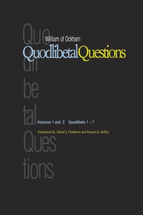 Quodlibetal Questions Paper