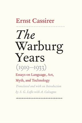 The Warburg Years 19191933