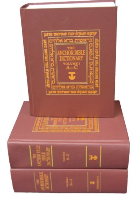 The Anchor Bible Dictionary 6 vol Set