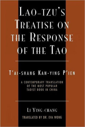 LaoTzus Treatise on the Response of the Tao