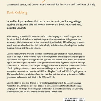 Yidish af Yidish  Grammatical Lexical and Conversational Materials for 2nd and 3rd Years of Study