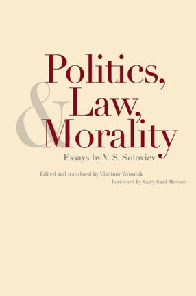 Politics Law and Morality