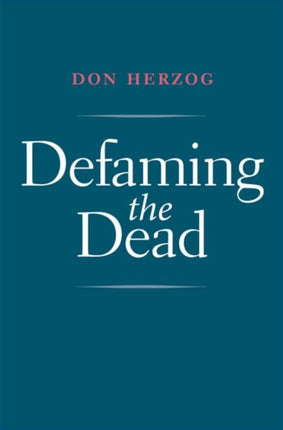 Defaming the Dead