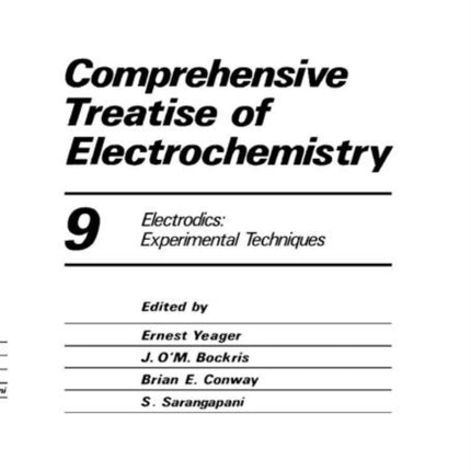 Comprehensive Treatise of Electrochemistry 9