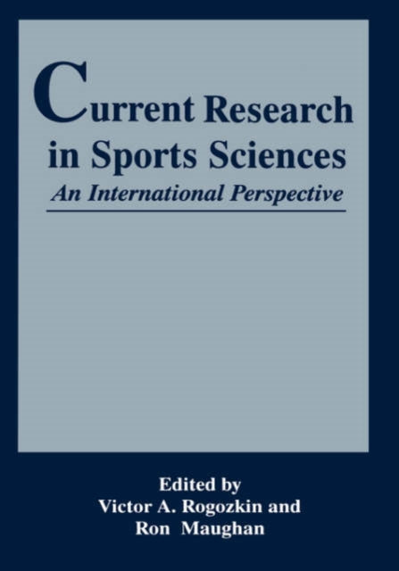 Current Research in Sports Sciences An International Perspective Advances in Experimental Medicine  Biology Springer