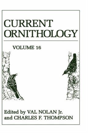 Current Ornithology v 16 Current Ornithology