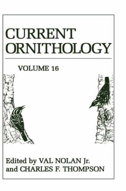 Current Ornithology v 16 Current Ornithology