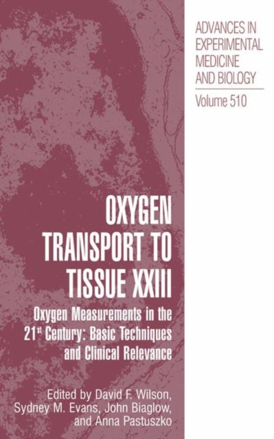 Oxygen Transport To Tissue XXIII