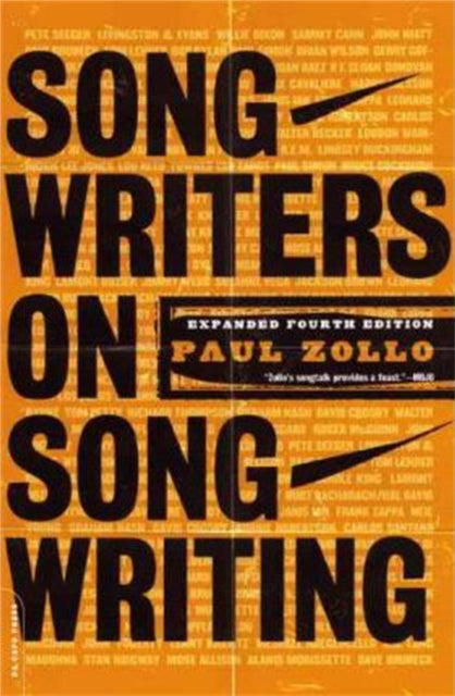 Songwriters On Songwriting: Revised And Expanded