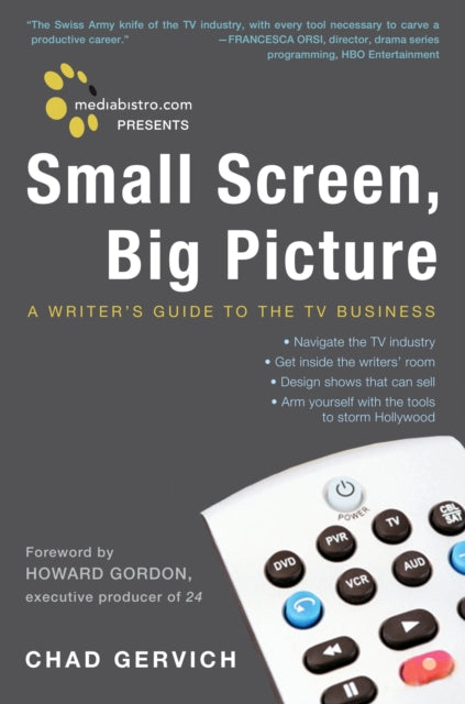 Small Screen Big Picture A Writers Guide to the TV Business