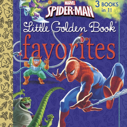 Marvel SpiderMan Little Golden Book Favorites Marvel SpiderMan
