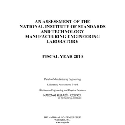 An Assessment of the National Institute of