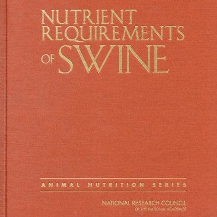 Nutrient Requirements of Swine