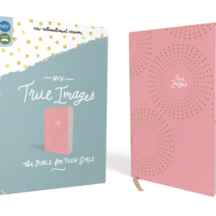 NIV, True Images Bible, Leathersoft, Pink, Printed Page Edges: The Bible for Teen Girls