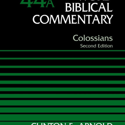 Colossians Volume 44A