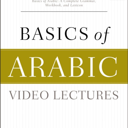 Basics of Arabic Video Lectures