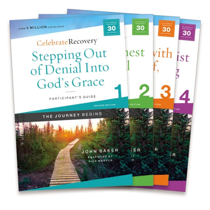 Celebrate Recovery Updated Participant's Guide Set, Volumes 1-4: A Recovery Program Based on Eight Principles from the Beatitudes