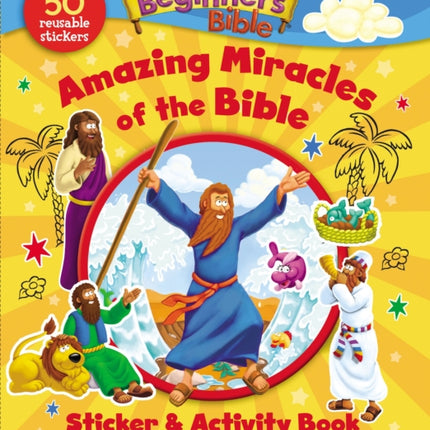 The Beginner's Bible Amazing Miracles of the Bible Sticker and Activity Book