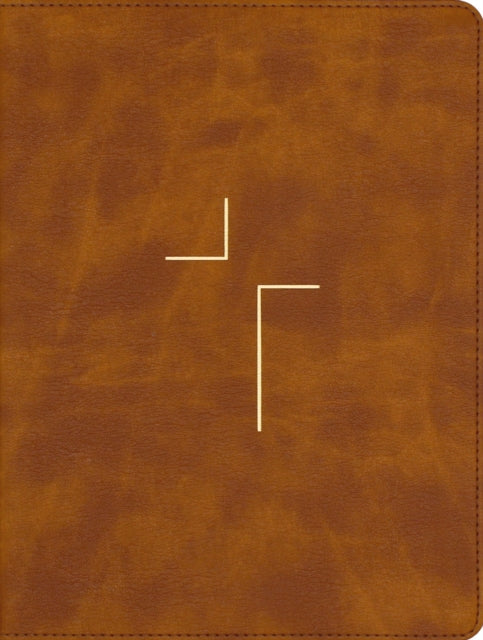 The Jesus Bible ESV Edition Leathersoft Tan