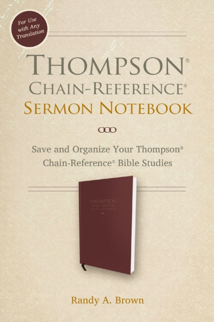 Thompson ChainReference Sermon Notebook