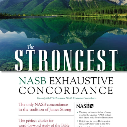 The Strongest NASB Exhaustive Concordance