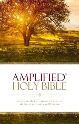 Amplified Holy Bible Hardcover