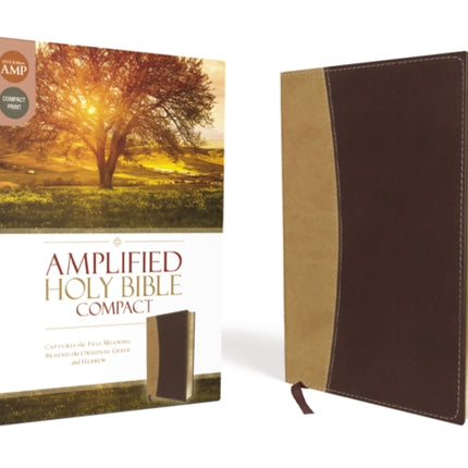 Amplified Holy Bible Compact Leathersoft
