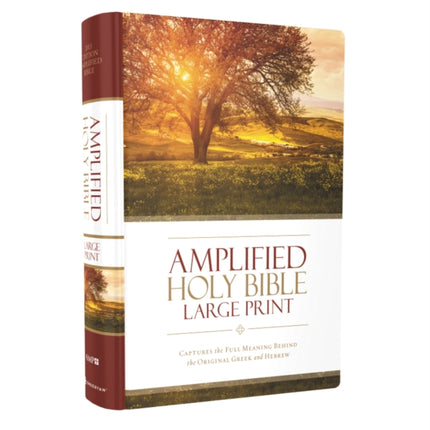 Amplified Holy Bible Large Print Hardcover
