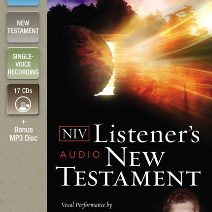NIV Listeners Audio Bible New Testament Audio CD