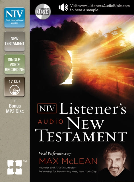 NIV Listeners Audio Bible New Testament Audio CD