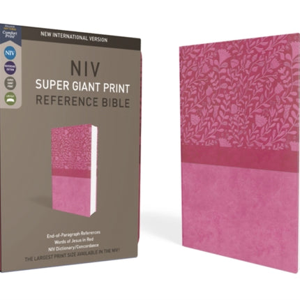 NIV Super Giant Print Reference Bible Leathersoft