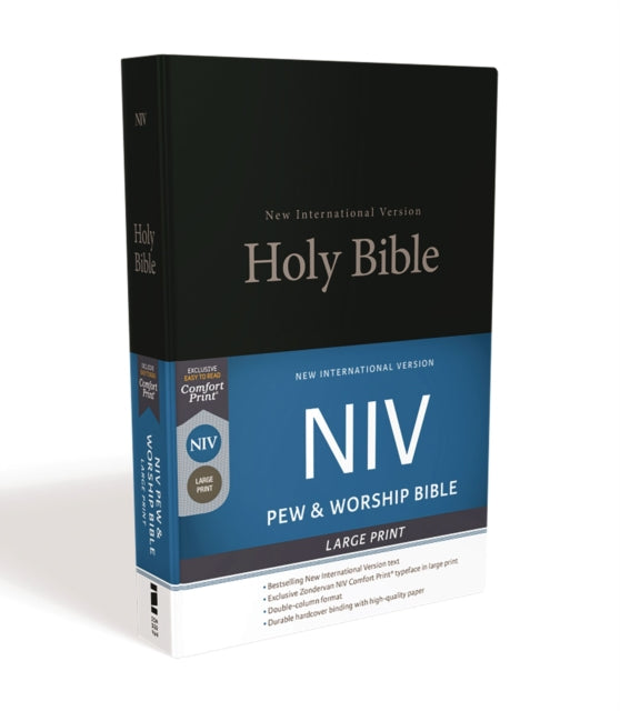 NIV Pew and Worship Bible Large Print Hardcover